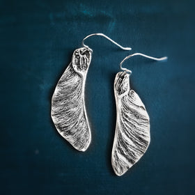 Samara Maple Seed Earrings